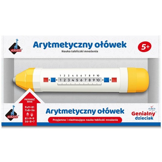ARYTMETYCZNY OŁÓWEK - NAUKA MNOŻENIA - ASKATO -zdjęcie numer 1