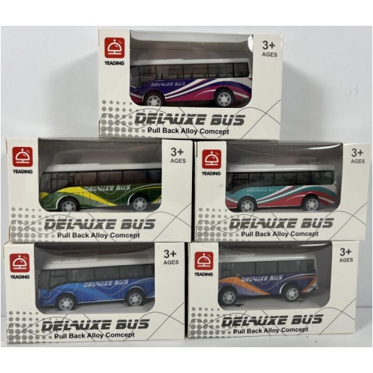 AUTOBUS 9CM METAL NAPĘD -zdjęcie numer 1