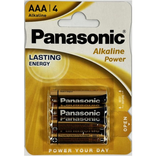 BATERIA LR03 /4BP ALKALICZNA PANASONIC -zdjęcie numer 1