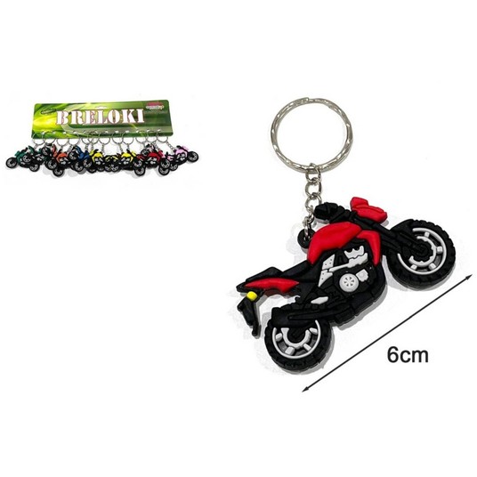 BRELOK MOTOCYKL GUMOWY -zdjęcie numer 1