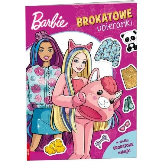 BROKATOWE UBIERANKI BARBIE -zdjęcie numer 1