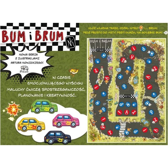 BUM I BRUM GRA - NASZA KSIĘGARNIA -zdjęcie numer 2