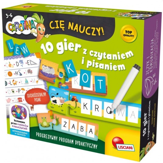 CAROTINA 10 GIER Z CZYTANIEM I PISANIEM -zdjęcie numer 1