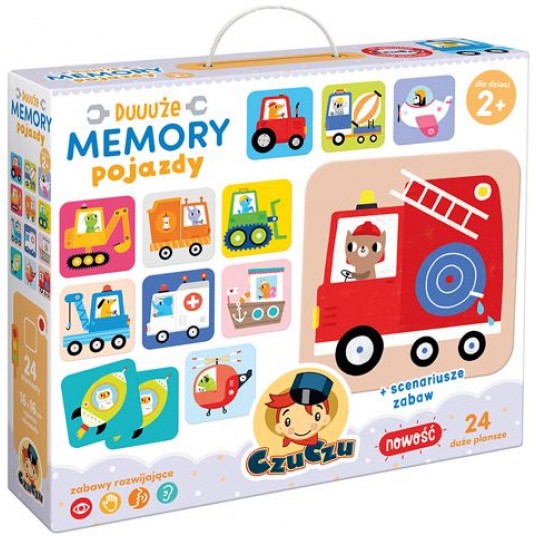 CZUCZU DUŻE MEMORY POJAZDY 2+ -zdjęcie numer 1