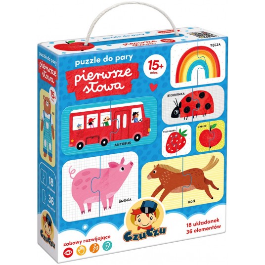 CZUCZU PUZZLE DO PARY PIERWSZE SŁOWA -zdjęcie numer 1