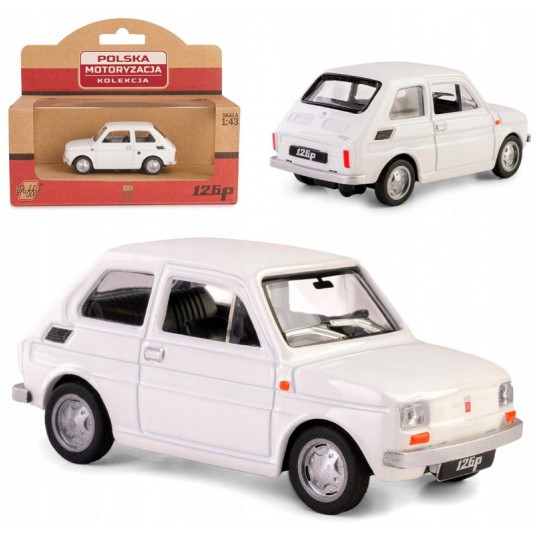 DAFFI - FIAT 126P BIAŁY -zdjęcie numer 1