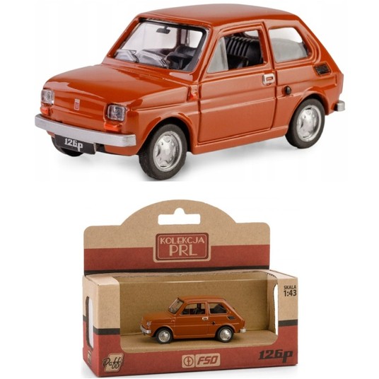 DAFFI - FIAT 126P BRĄZOWY -zdjęcie numer 1