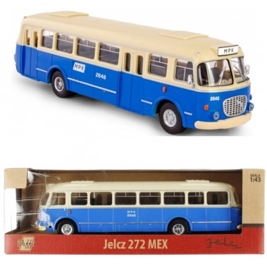 DAFFI - JELCZ 272 MEX AUTOBUS NIEB. MODELE 1:43 -zdjęcie numer 1