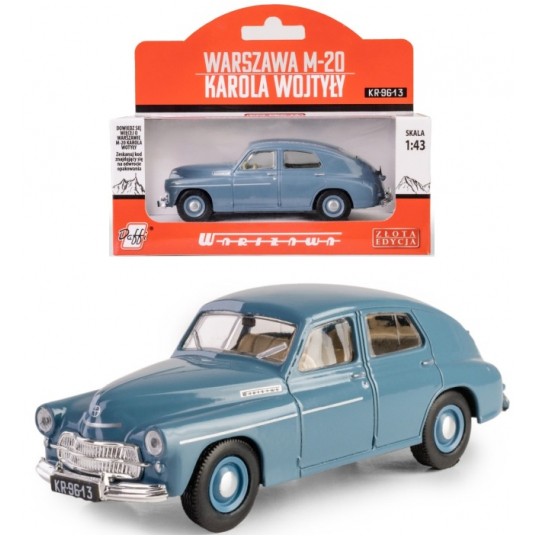DAFFI - WARSZAWA M-20 KAROL WOJTYŁA ZŁOTA EDYCJA -zdjęcie numer 1