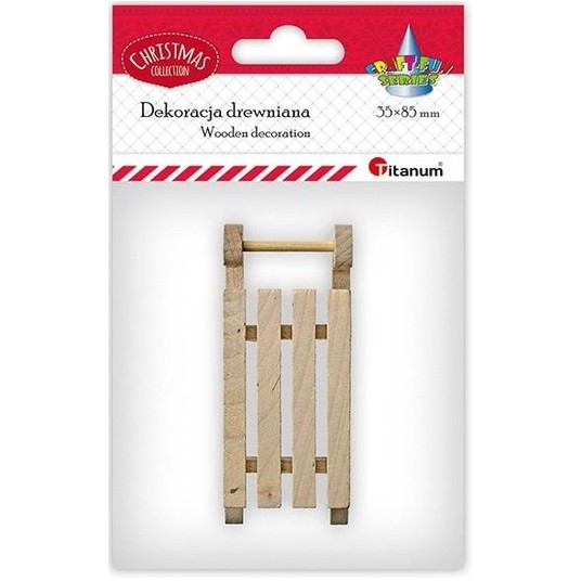 DEKORACJE SANIE DREWNIANE -zdjęcie numer 1
