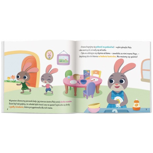 DISNEY MAŁE WIELKIE SPRAWY JUDY IDZIE DO LEKARZA -zdjęcie numer 2