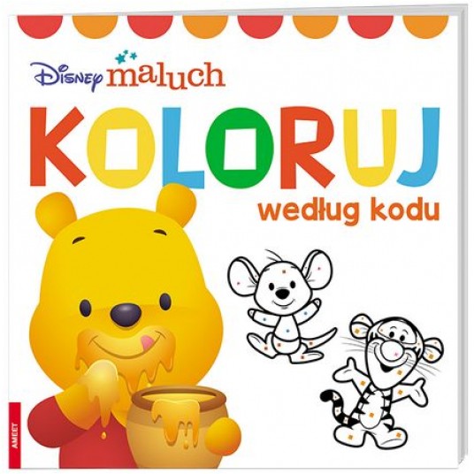 DISNEY MALUCH KOLORUJ WEDŁUG KOLORU -zdjęcie numer 1