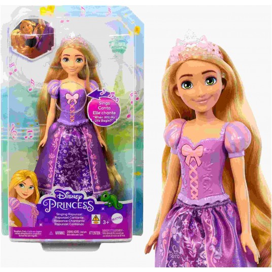 DISNEY PRINCESS HPD41 ŚPIEWAJĄCA ROSZPUNKA -zdjęcie numer 1