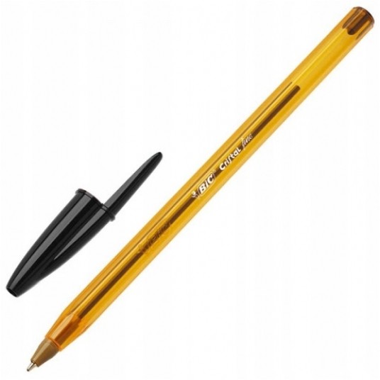 DŁUGOPIS CRISTAL FINE CZARNY BIC -zdjęcie numer 1