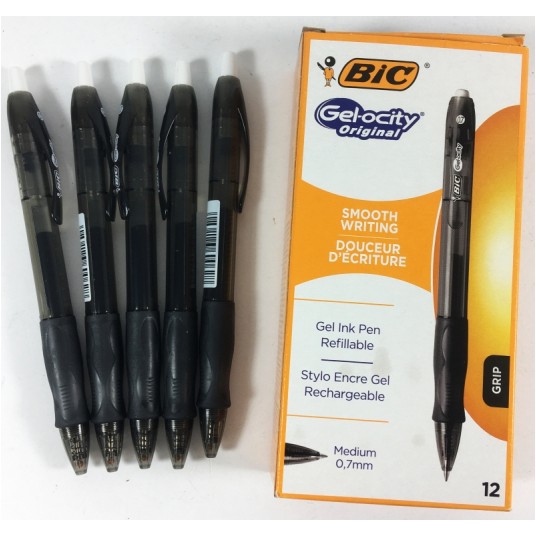 DŁUGOPIS GELOCITY CZARNY BIC -zdjęcie numer 1