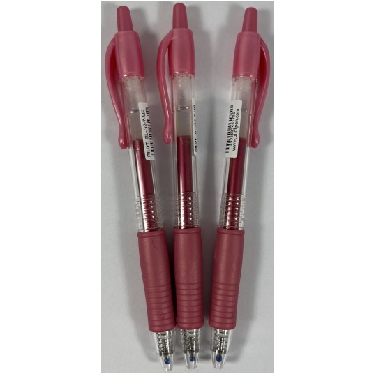 DŁUGOPIS ŻELOWY PILOT G2 METALLIC RÓŻOWY -zdjęcie numer 1