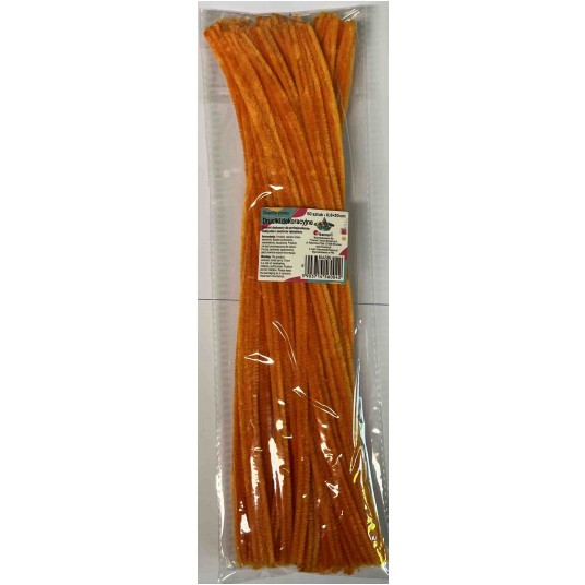 DRUCIKI KREATYWNE 30 CM POMARAŃCZOWE 50 SZT. -zdjęcie numer 1