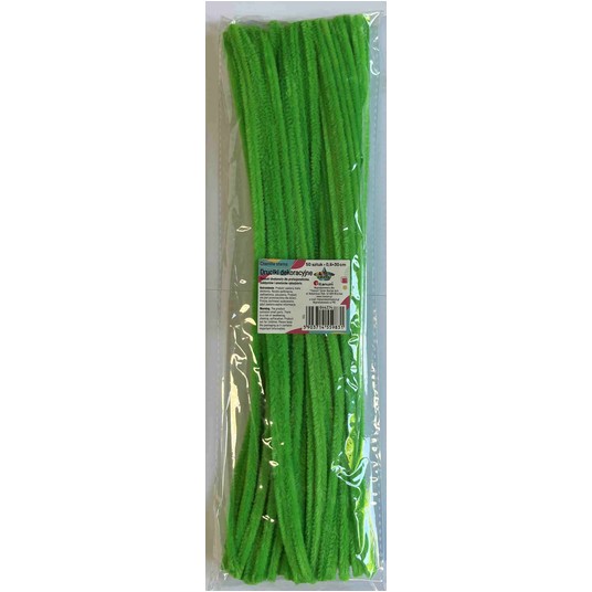DRUCIKI KREATYWNE 30 CM ZIELONE 50 SZT. -zdjęcie numer 1