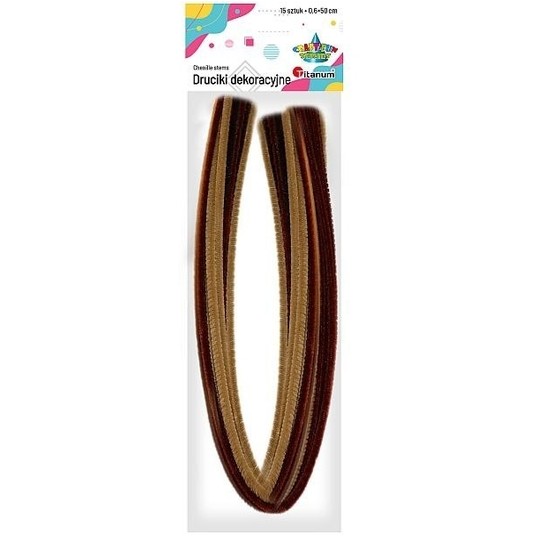 DRUCIKI KREATYWNE 50CM BRĄZOWE -zdjęcie numer 1