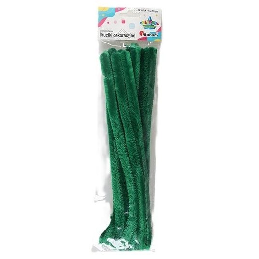 DRUCIKI KREATYWNE PUSZYSTE 30CM ZIELONE -zdjęcie numer 1