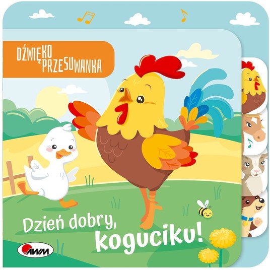 DŹWIĘKOPRZESUWANKA DZIEŃ DOBRY KOGUCIKU - MOREX -zdjęcie numer 1