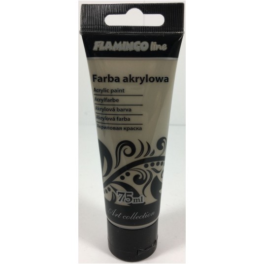 FARBA AKRYLOWA 75ML 097 SZARA FLAMINGO -zdjęcie numer 1