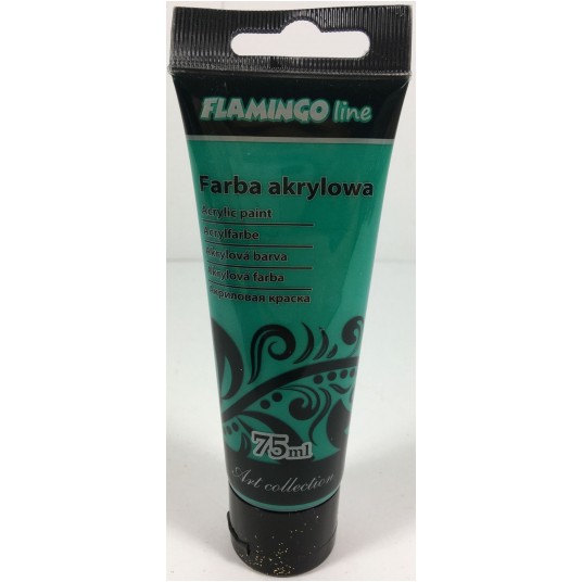 FARBA AKRYLOWA 75ML 119 PERŁOWA ZIELONA -zdjęcie numer 1