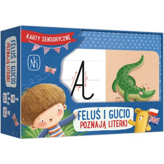 FELUŚ I GUCIO POZNAJĄ LITERKI -zdjęcie numer 1