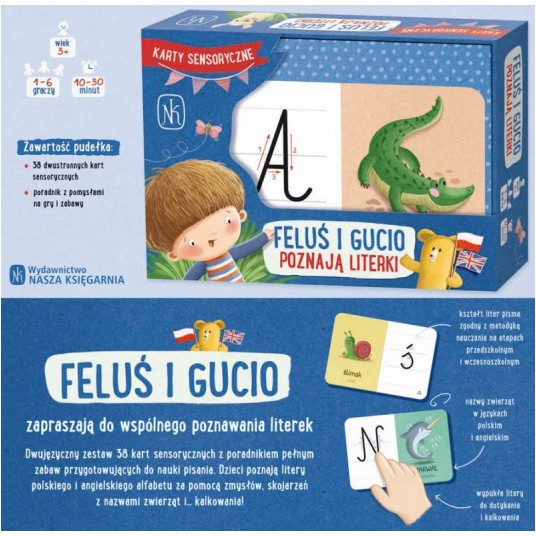 FELUŚ I GUCIO POZNAJĄ LITERKI -zdjęcie numer 2