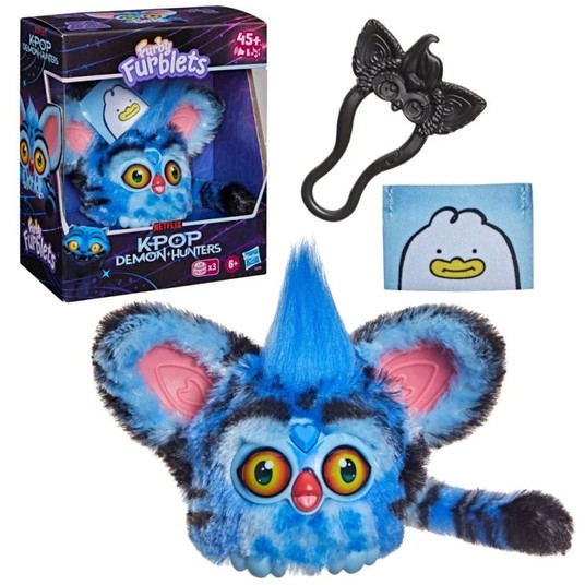 FURBY K-POP DEMON HUNTERS TYGRYS DERPY - HASBRO -zdjęcie numer 1