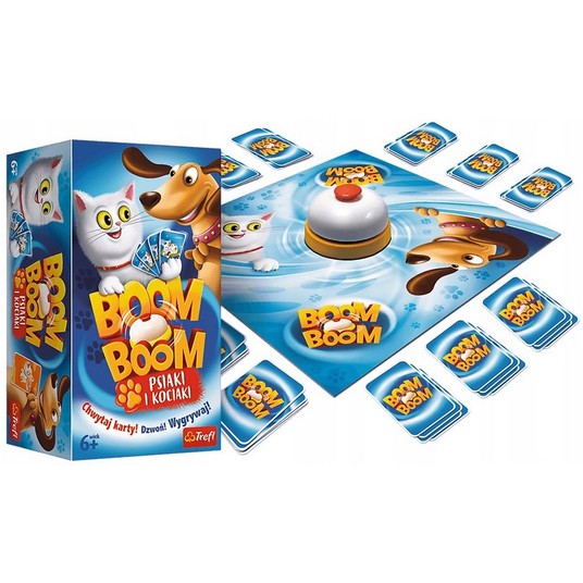 GRA BOOM BOOM PSIAKI I KOCIAKI. TREFL -zdjęcie numer 1