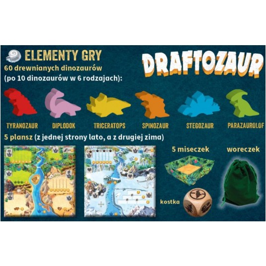 GRA DRAFTOZAUR NASZA KSIĘGARNIA -zdjęcie numer 2