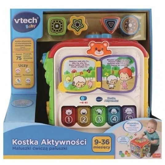 INTERAKTYWNA KOSTKA AKTYWNOŚCI VTECH TMT -zdjęcie numer 1