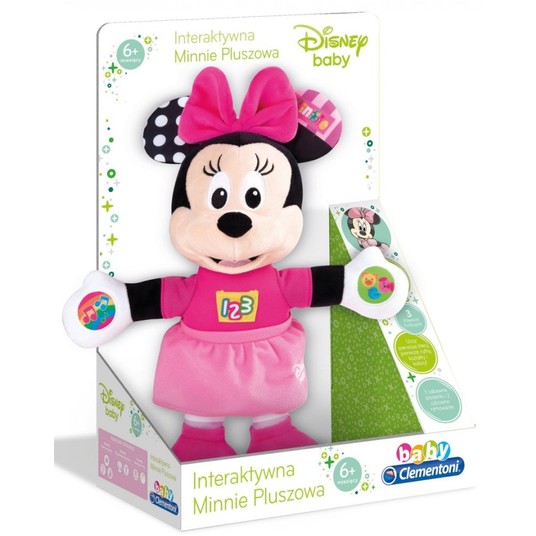 INTERAKTYWNA MINNIE PLUSZOWA CLEMENTONI -zdjęcie numer 1