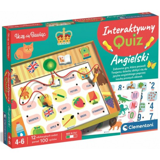 INTERAKTYWNY QUIZ ANGIELSKI - CLEMENTONI -zdjęcie numer 1
