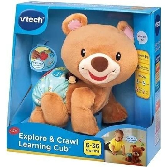 INTERAKTYWNY RACZKUJĄCY MIŚ TUPTUŚ VTECH TMT -zdjęcie numer 1