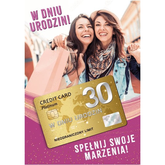 KARNET GIFT M-169 W DNIU 30 URODZIN ARMIN STYLE -zdjęcie numer 1