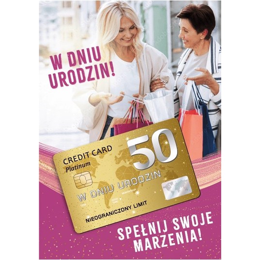 KARNET GIFT M-173 W DNIU 50 URODZIN ARMIN STYLE -zdjęcie numer 1