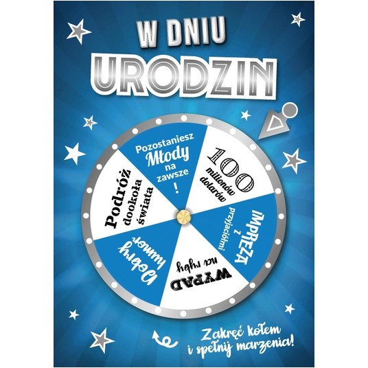 KARNET GM-1075 W DNIU URODZIN ARMIN STYLE -zdjęcie numer 1