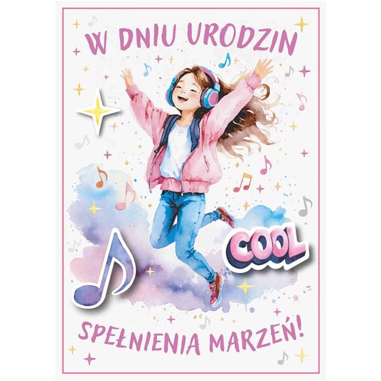 KARNET GM-1258 W DNIU URODZIN ARMIN STYLE -zdjęcie numer 1