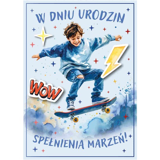 KARNET GM-1259 W DNIU URODZIN ARMIN STYLE -zdjęcie numer 1