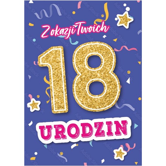 KARNET GM-977 W DNIU 18 URODZIN ARMIN STYLE -zdjęcie numer 1