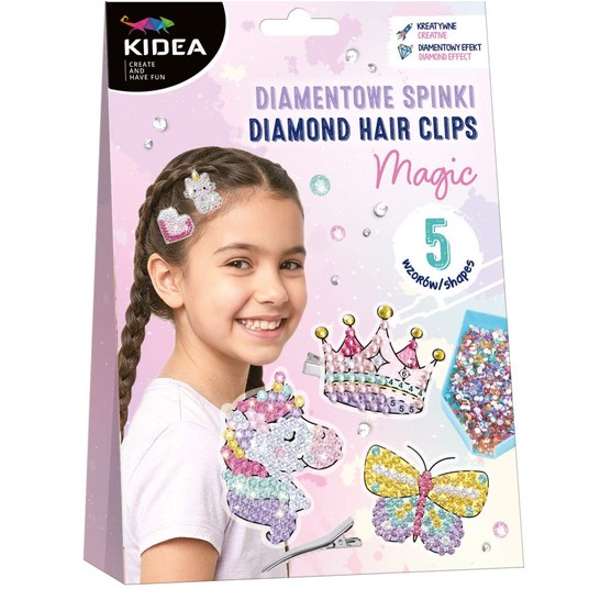 KIDEA DIAMENTOWE SPINKI MAGIC -zdjęcie numer 1