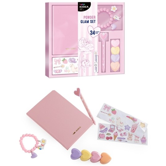 KIDEA GLAM SET PUDROWY 34 EL. -zdjęcie numer 1