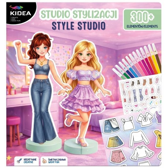 KIDEA STUDIO STYLIZACJI 300 ELEMENTÓW -zdjęcie numer 1