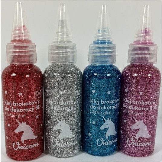 KLEJ BROKATOWY 3D 50ML UNICORN -zdjęcie numer 1
