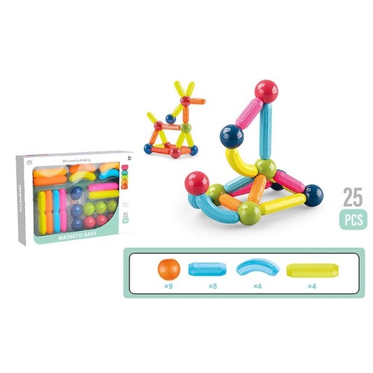 KLOCKI MAGNETYCZNE 25EL -zdjęcie numer 1