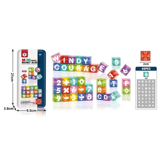 KLOCKI MAGNETYCZNE 40EL -zdjęcie numer 1