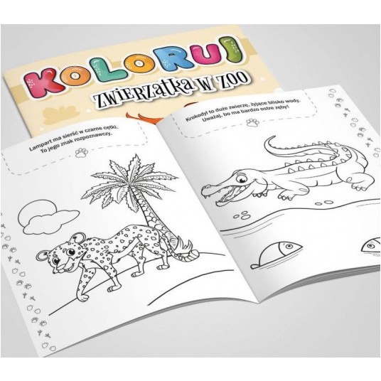 KOLOROWANKA KOLEKCJA KOLORUJ - ZOO MARTEL -zdjęcie numer 2