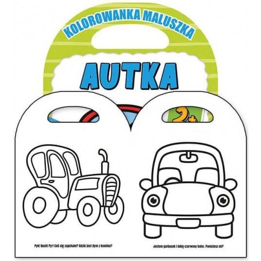 KOLOROWANKA MALUSZKA - AUTKA MARTEL -zdjęcie numer 2
